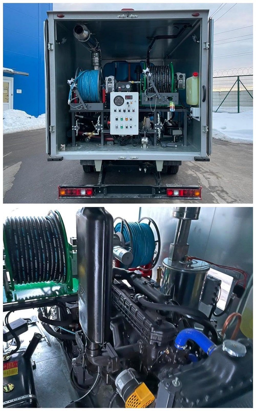 Каналопромывочная установка